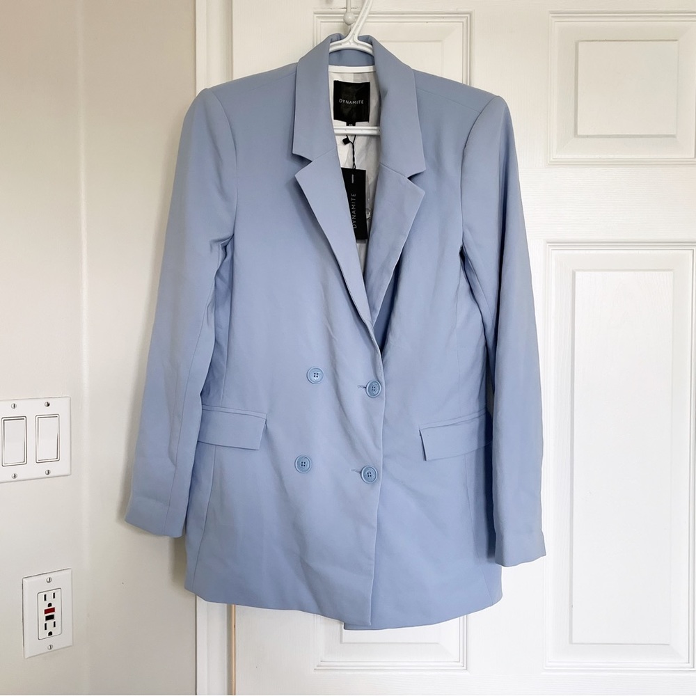 Dynamite Double Breasted Blazer